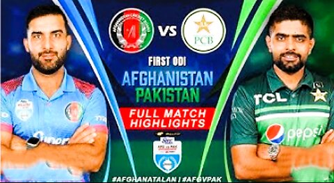 Afghanistan vs Pakistan Cricket Full Match Highlights (1st ODI) _ Super Cola Cup _ ACB[720]