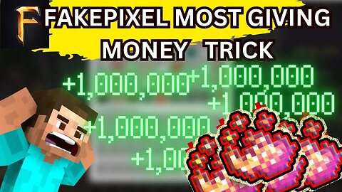 FAKEPIXEL NEW MONEY TRICK MAKING MILIIIONS !!!!