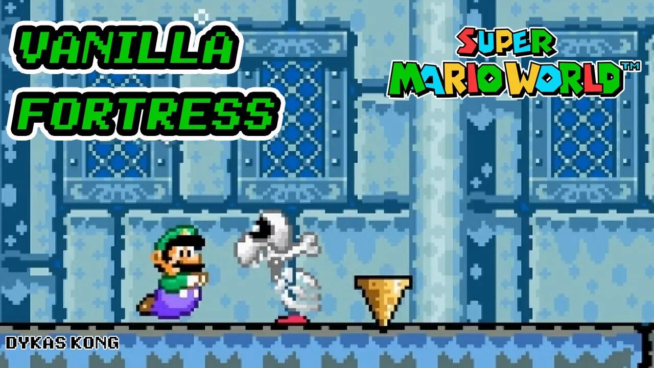 Vanilla Fortress | Complete Walktrough | Super Mario World