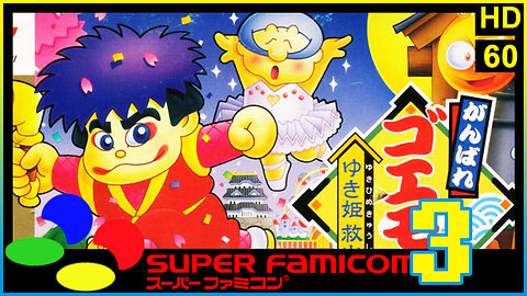 The Legend of the Mystical Ninja. [Goemon]. (Super Nintendo / SNES) Complete CO-OP Playthrough. P3