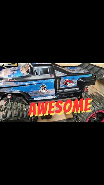 Arrma outcast 8s new body