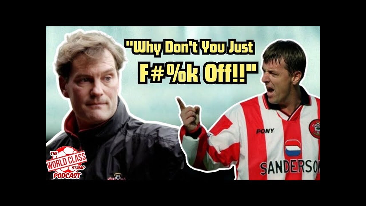 MATT LE TISSIER V GLENN HODDLE - "He used to PICK ON me!" - Southampton Training Ground BUST UP!