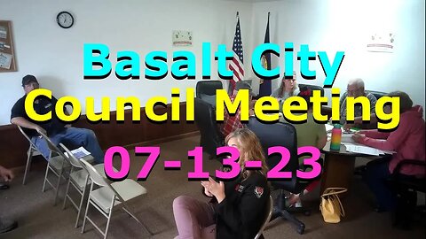 No. 1017 – Basalt City Council Meeting 07-13-23