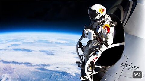 Jumping From Space! - Red Bull Space Dive - BBC.