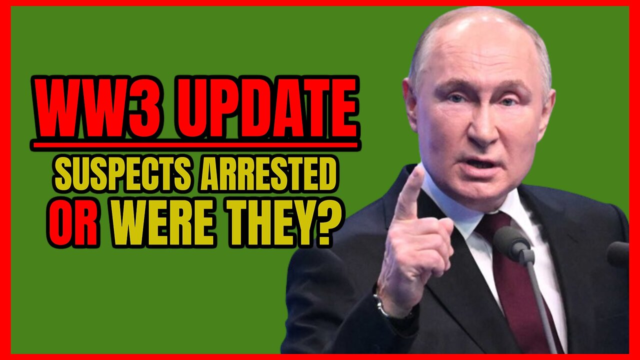 WW3 UPDATE: Vladimir Putin is PISSED About Moscow Attack! Will This Lead to WW3? False Flag?