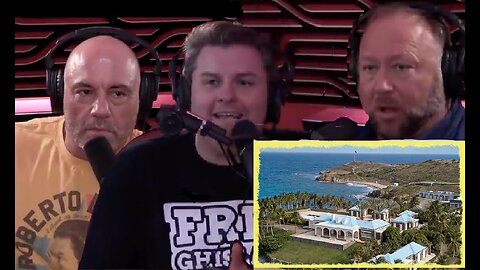 Joe Rogan- Alex Jones EXPOSES EPSTEIN ISLAND.