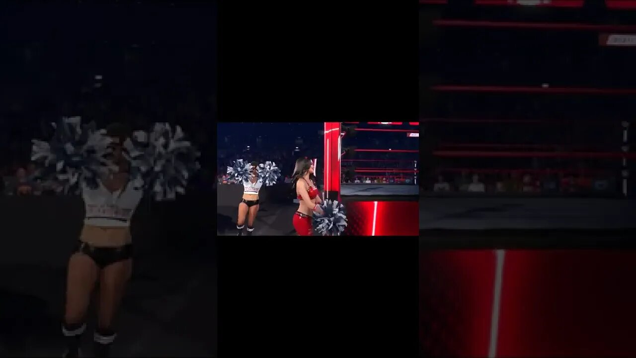 WWE 2k22 Bella Twins Entrance #shorts