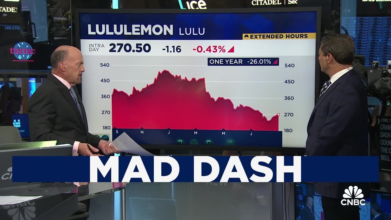 Cramer’s Mad Dash: Lululemon