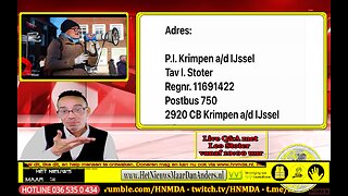 HNMDA live 15-10-24 : Live Q&amp;A met Leo Stoter – vanaf 10:00 uur