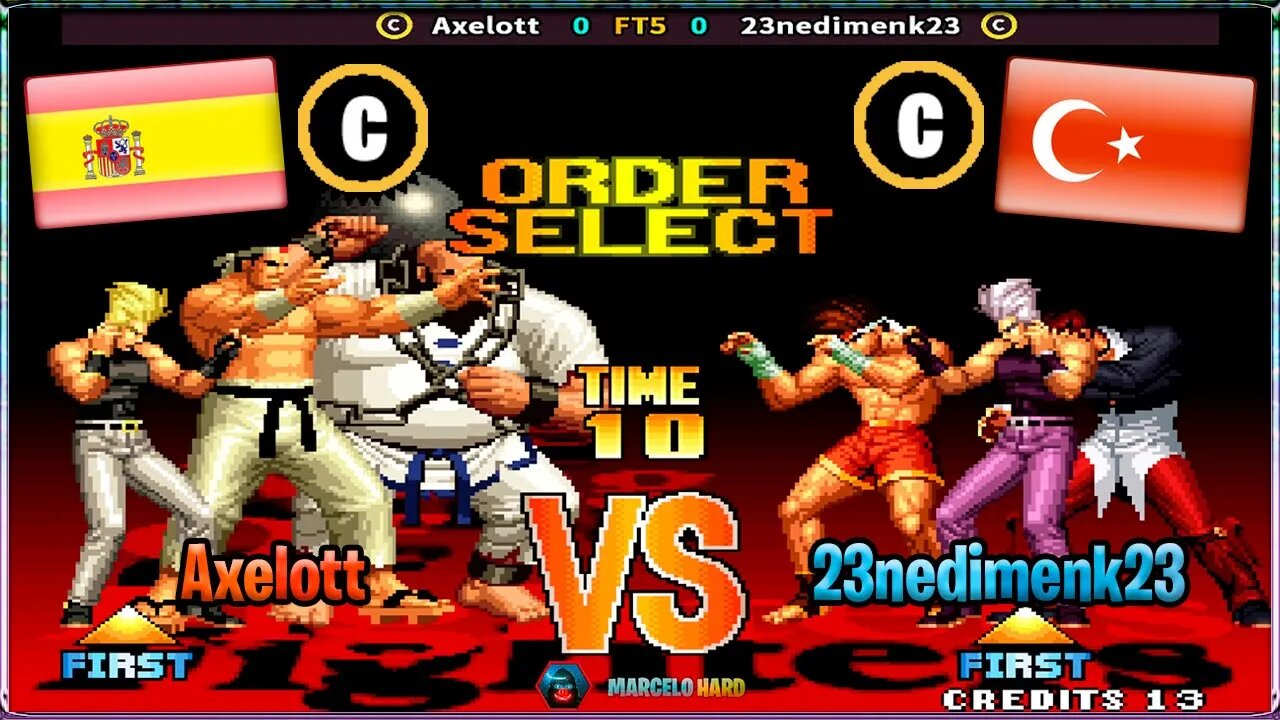 The King of Fighters '97 (Axelott Vs. 23nedimenk23) [Spain Vs. Turkey]