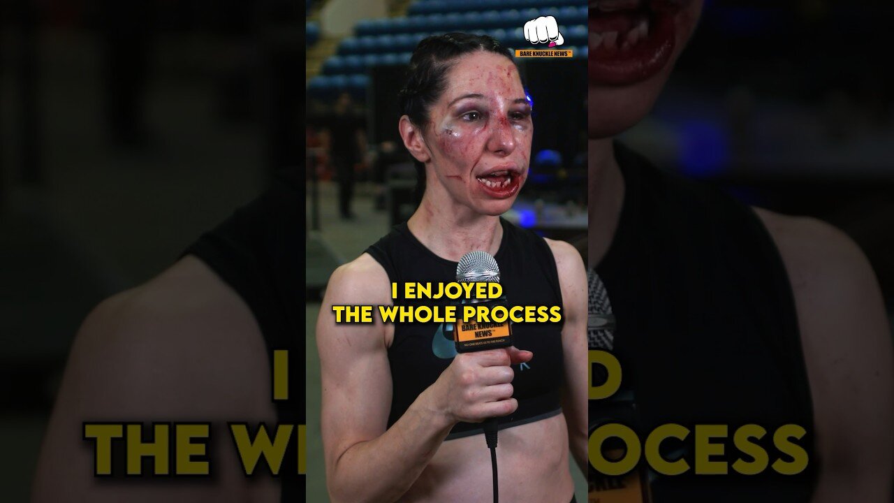 BKFC Melanie Shah after getting her tooth knocked out: "I might not look like it but I enjoyed it"