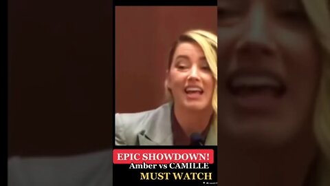 FLASHBACK: EPIC SHOWDOWN #amberheard V #camillevasquez #shorts