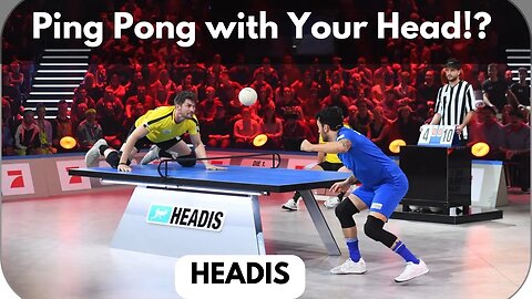 Ping Pong with Your HEAD!?