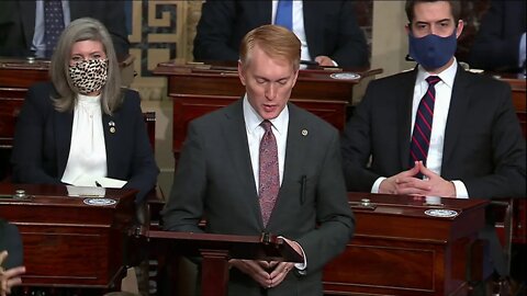 Senator Lankford’s Floor Speech is Interrupted When Protestors Enter The US Capitol