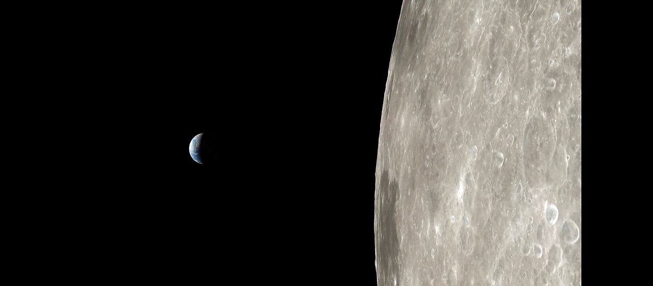 Apollo 13 Views of the Moon in 4K