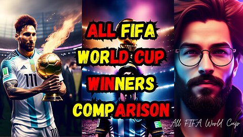 All Fifa World Cup Winners Comparison | All FIFA World Cup Winners (1930-2026)