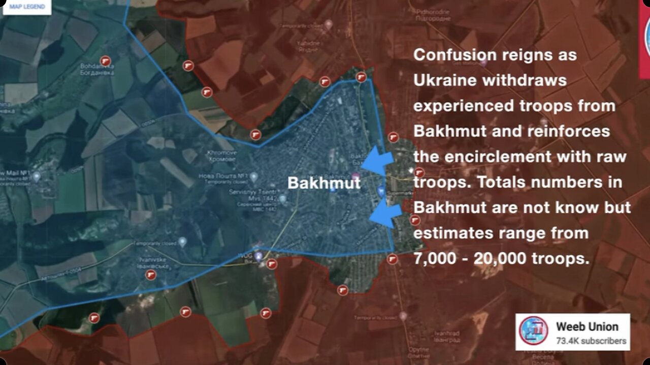 Ukraine: The kettling of Bakhmut—over 10,000 Ukrainian troops may be trapped - UK Column News