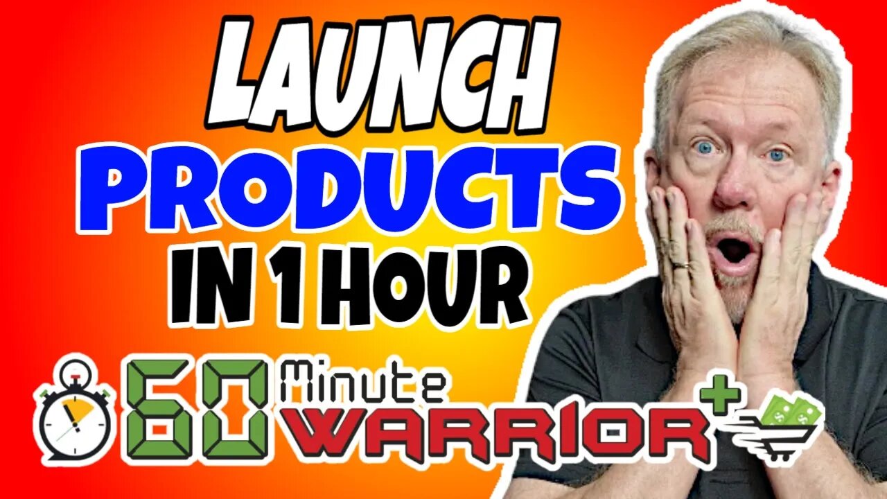 60 Minute Warrior Review - How To Launch a Product In An Hour