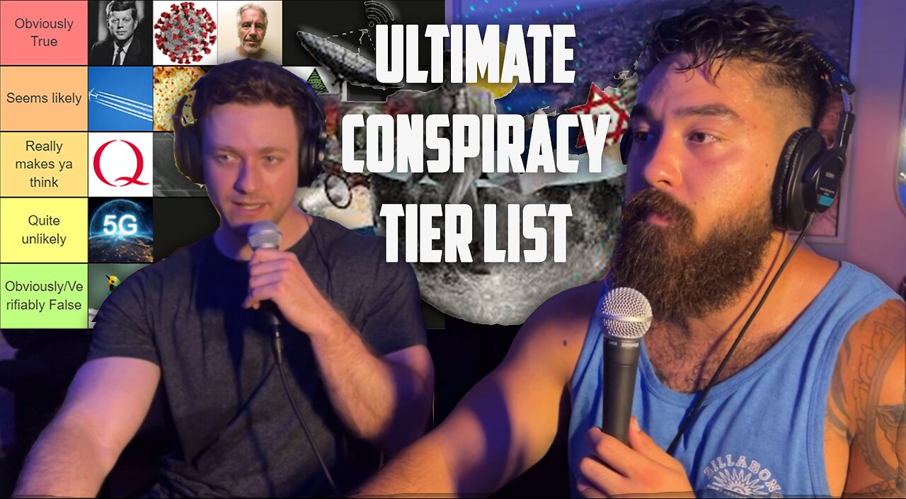 Ultimate Conspiracy Tier List: From New World Order, 5G, Twin Towers to Epstein Island