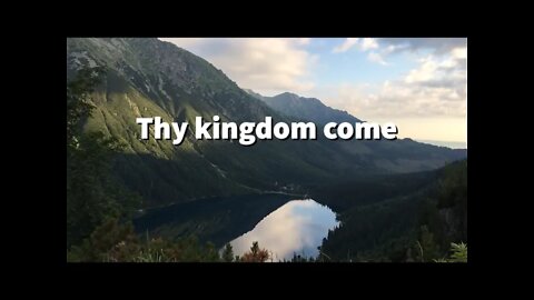 The Lord's Prayer [Lyric Video] - The Bible Song