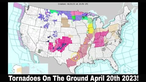 Tornadoes On The Ground April 20th 2023!