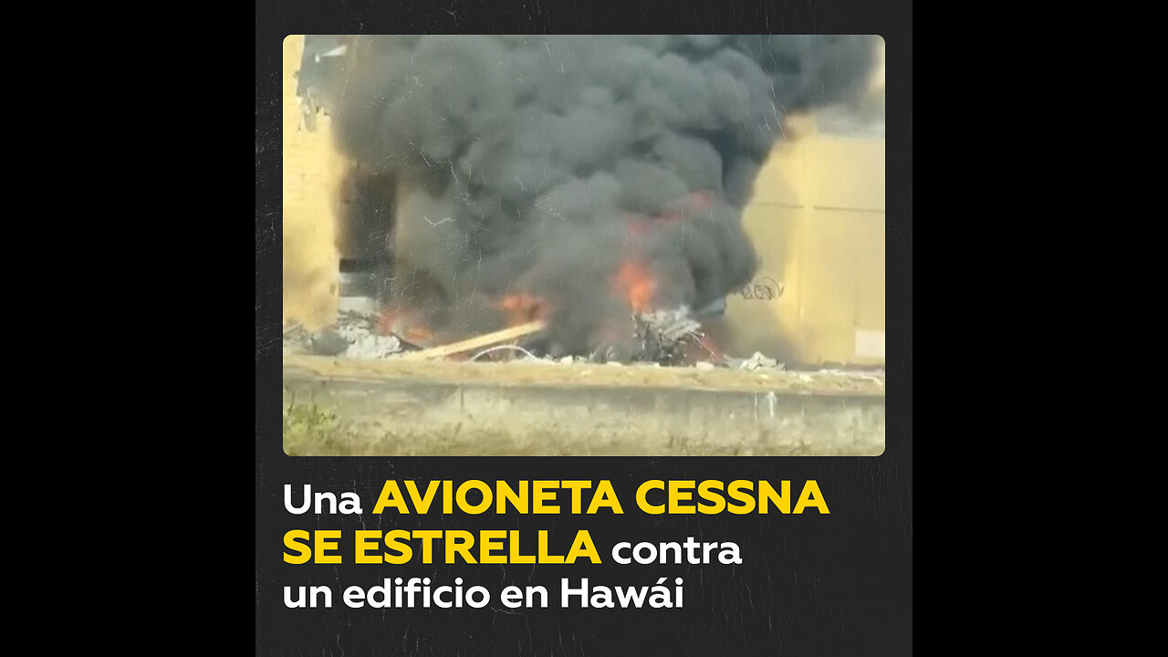 Tragedia aérea en Hawái: Cessna se estrella y deja dos muertos