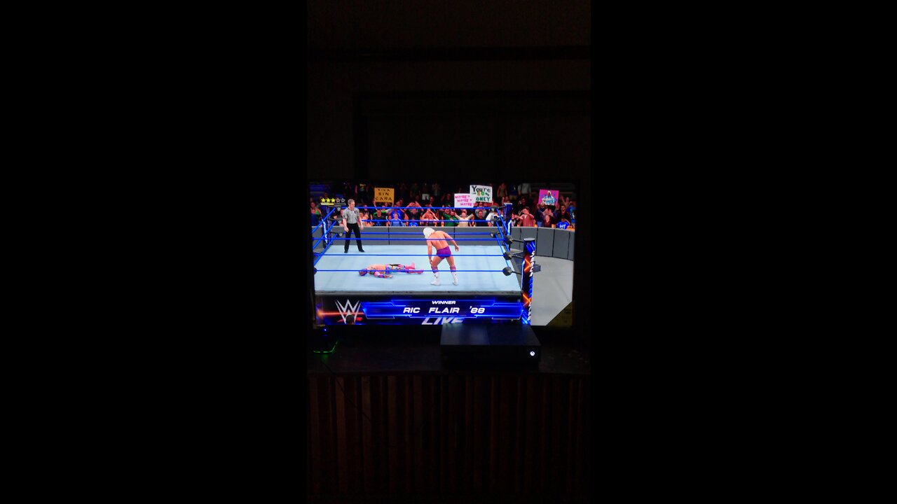 Ric Flair Win Over Sin Cara