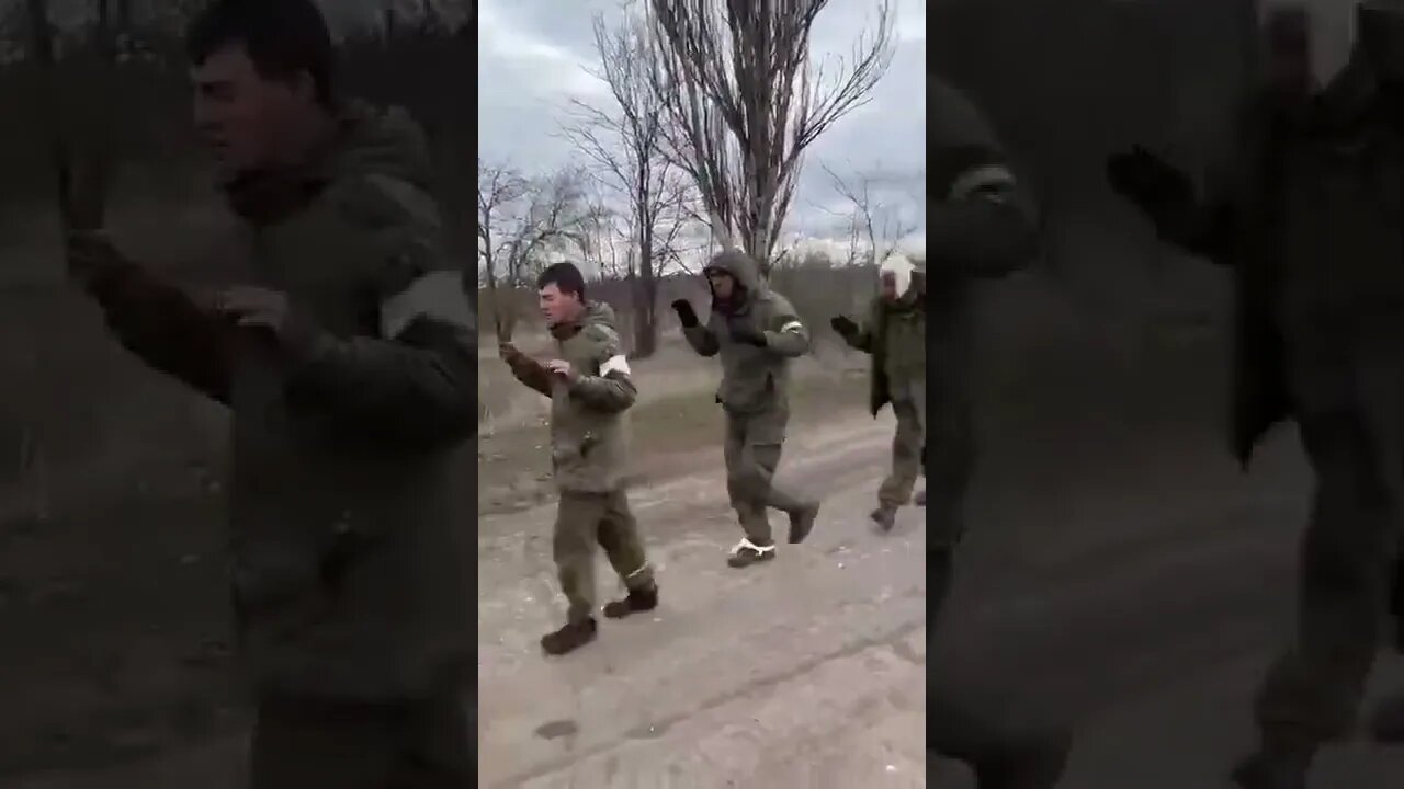 🇺🇦Graphic War 18+🔥Russian Soldiers Taken Prisoner By Ukraine Armed Forces(ZSU) #Shorts