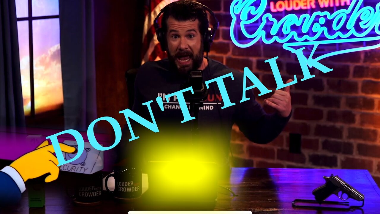 Crowder Gives Callan the "Don't Talk" Button