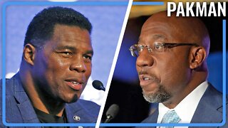 OH NO: Lunatic Republican Herschel Walker BEATING Raphael Warnock