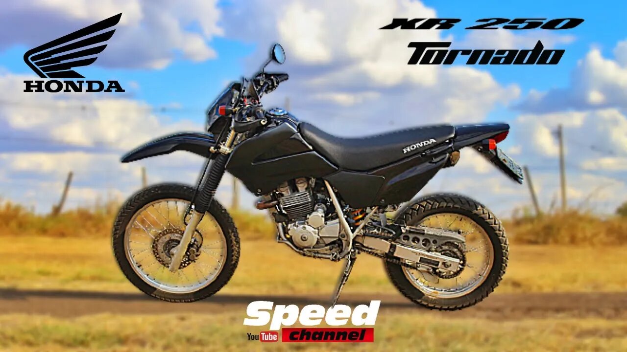 Testando Honda XR 250 Tornado 2005 | Analise Completa | Speed Channel