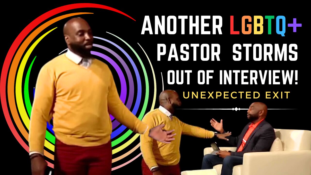 LGBTQ+ Pastor Storms Out: Heated Interview With Jesse Lee Peterson & Fiery Showdown
