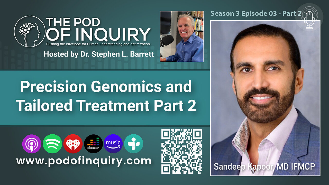 Precision Genomics and Tailored Treatment P2 w Sandeep Kapoor, MD IFMCP