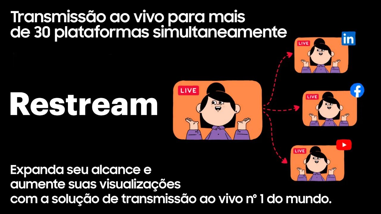 Como usar o Restream.io, a solução para lives em PCs fracos!