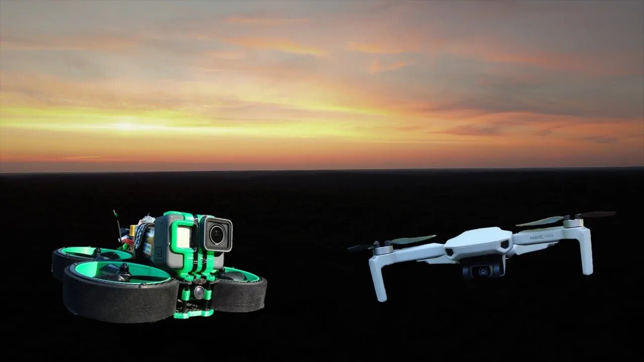 The Drone Days of Summer with the Iflight Green Hornet and DJI Mavic Mini