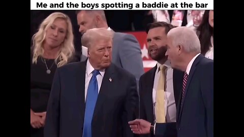 Trump spotting baddies