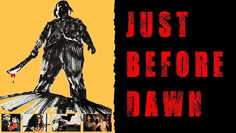 JUST BEFORE DAWN 1981 Hikers in Rural Oregon Stalked by Psychopath with Machete FULL MOVIE HD & W/S
