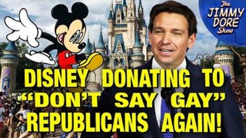 Disney’s Feud With DeSantis Is Over & They Are Donating To Republicans Again!