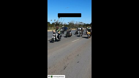 01/05/2022 - Brasília - Passeio de moto em apoio ao PR Bolsonaro