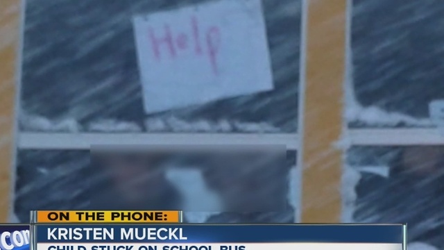 Children stuck for hours on busses