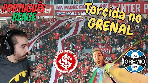 PORTUGUÊS REAGE A TORCIDA NO GRENAL NO BEIRA RIO - FUTEBOL PELO MUNDO