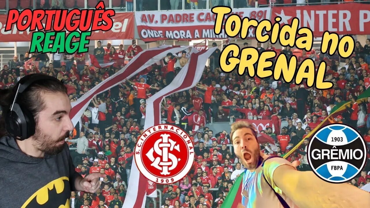 PORTUGUÊS REAGE A TORCIDA NO GRENAL NO BEIRA RIO - FUTEBOL PELO MUNDO