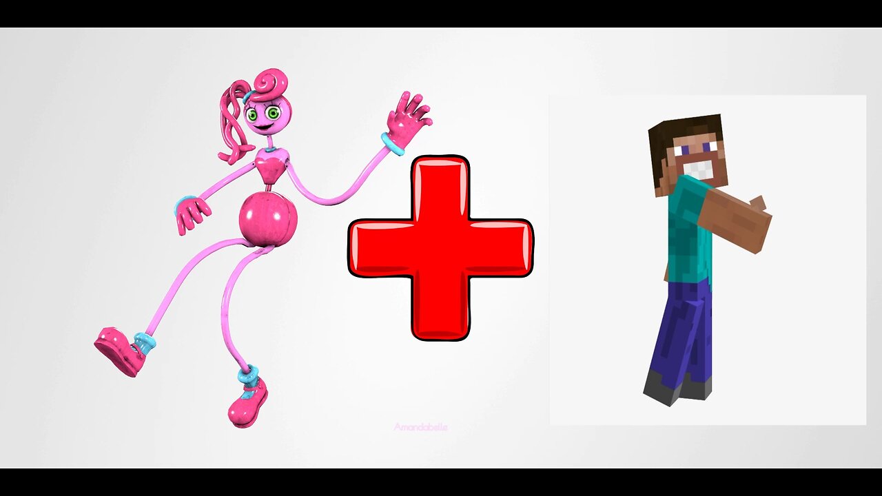 MOMMY LONG LEGS + STEVE MINECRAFT - FUNNY ANIMATION