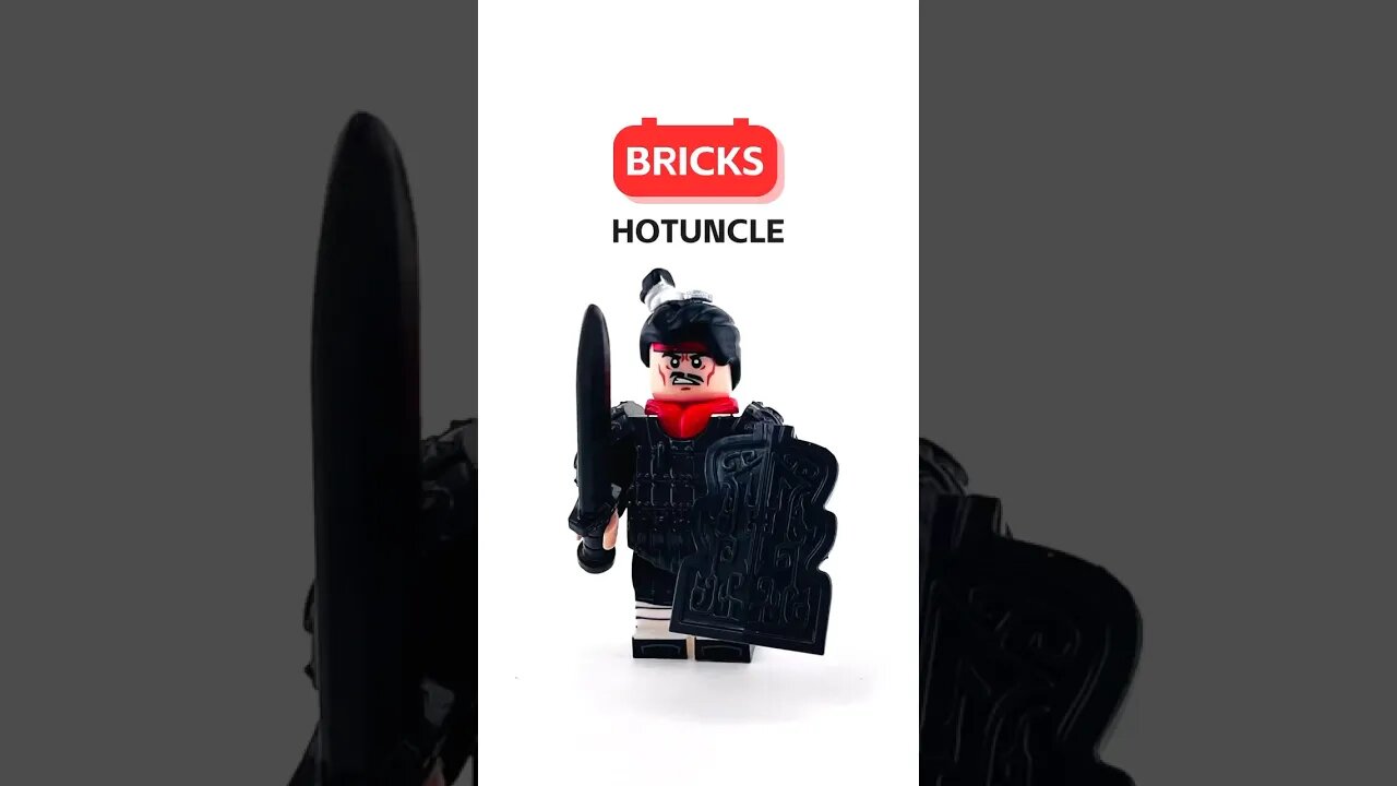 Ancient China Qin Elite Soldier MInifigures Speed Build #toys #bricks #minifigures