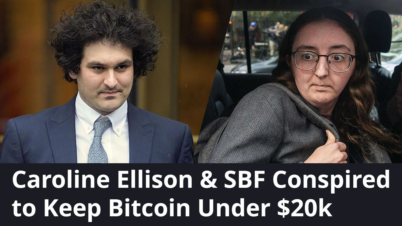 SBF and Caroline Ellison conspired to use FTX to keep Bitcoin under $20k? 😈🪙⬇️