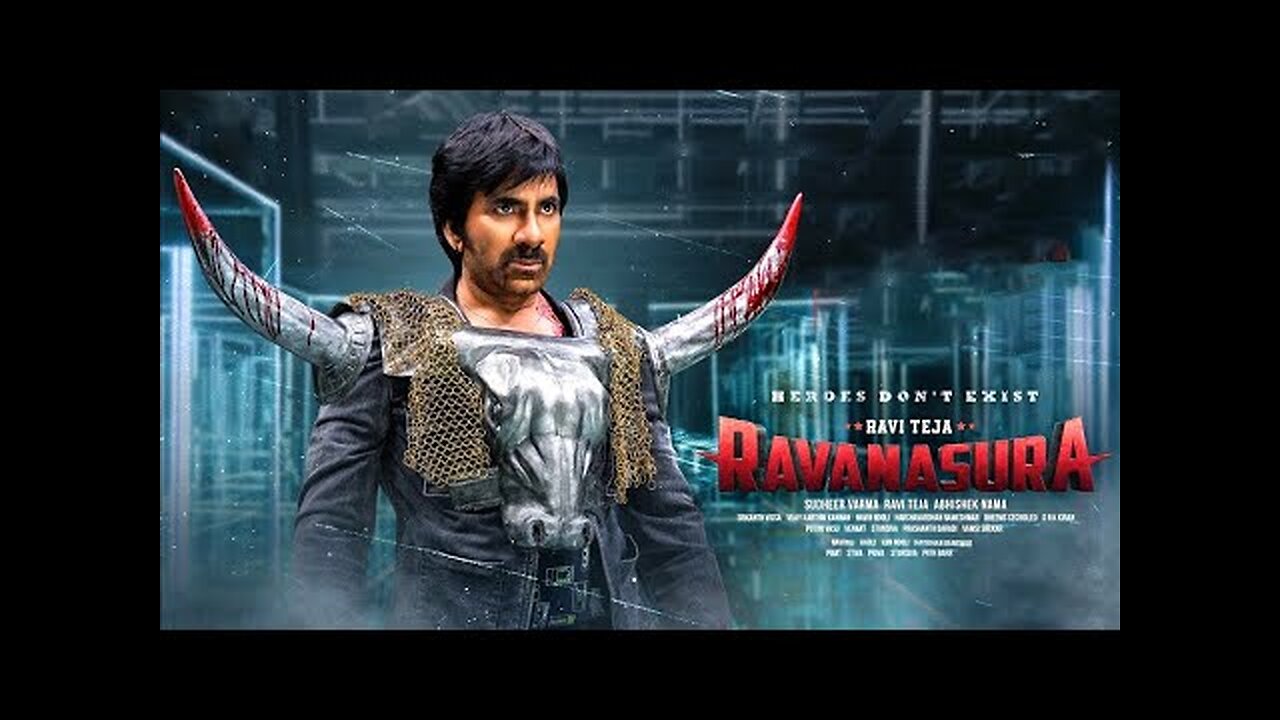 Ravanasura Full Movie in Hindi Dubbed 2023 - Ravi Teja - New South Movie 2023 - Ravi Teja Action