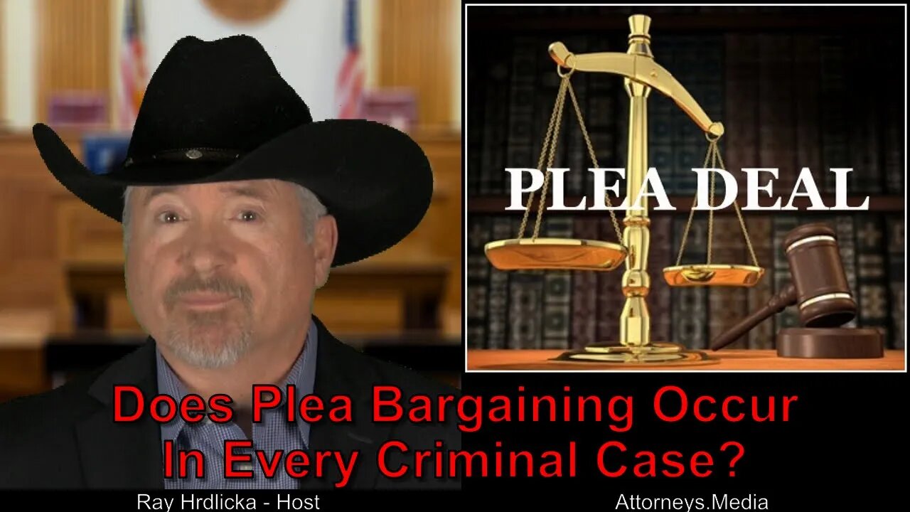 Does Plea Bargaining Occur In Every Criminal Case ?