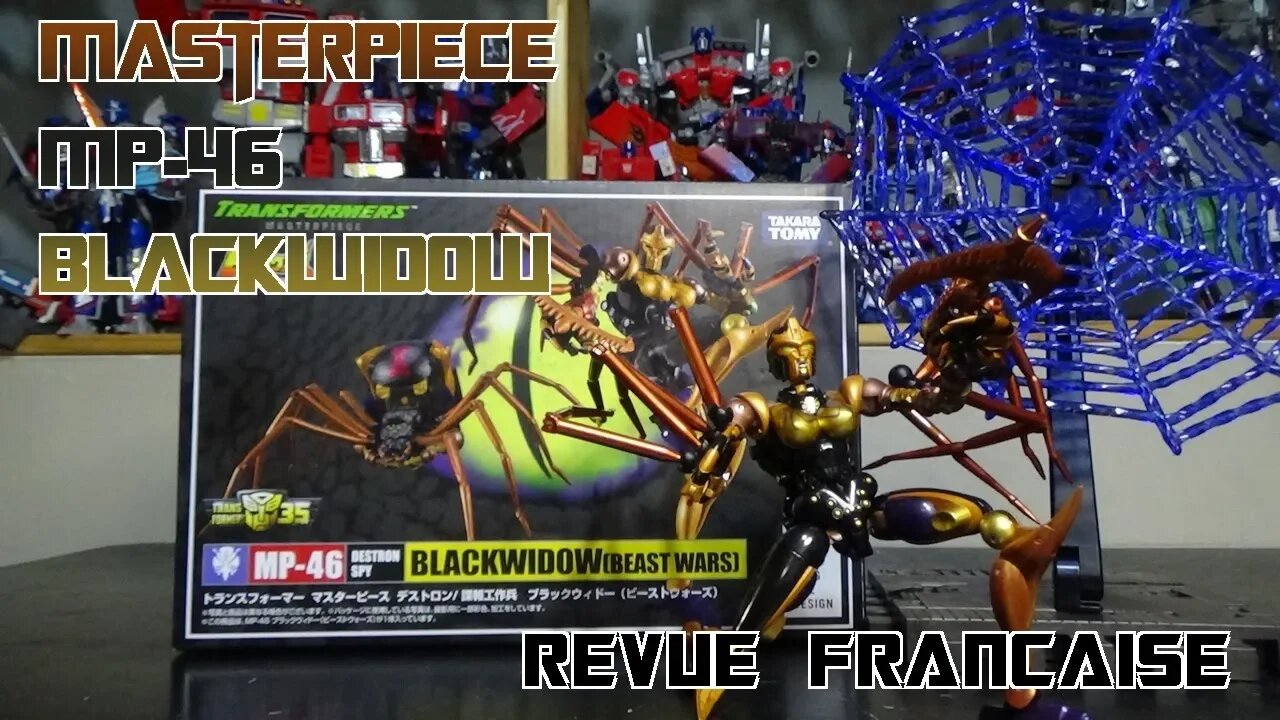 [Francais] Revue Video du Masterpiece MP-46 Blackwidow