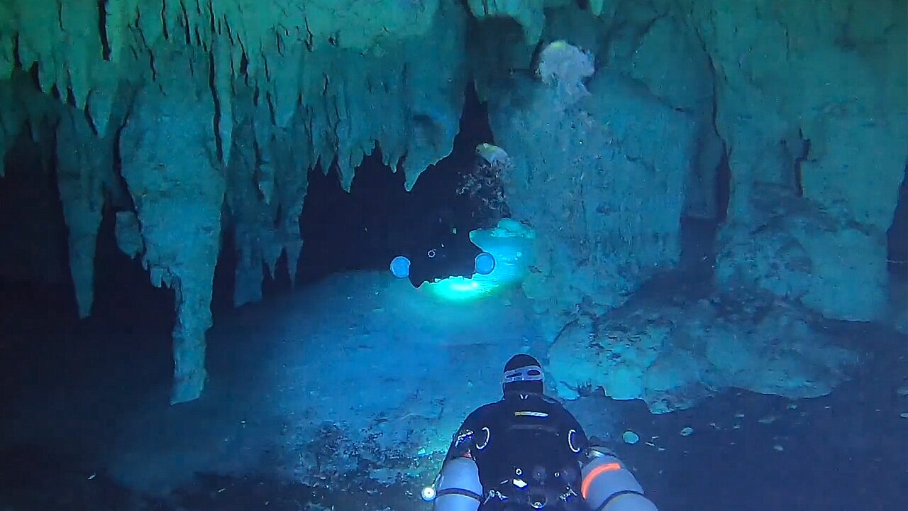 Cave diving the stunning Mexican cenotes under the jungle