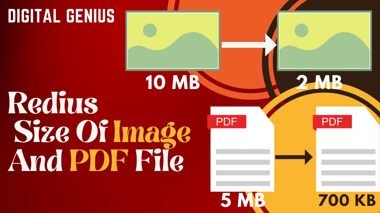 How to Compress Image And PDF File Size || Reduce Size of PDF File And Image